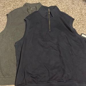 Set of 2 men’s sweater vests - Roundtree & Yorke - XL